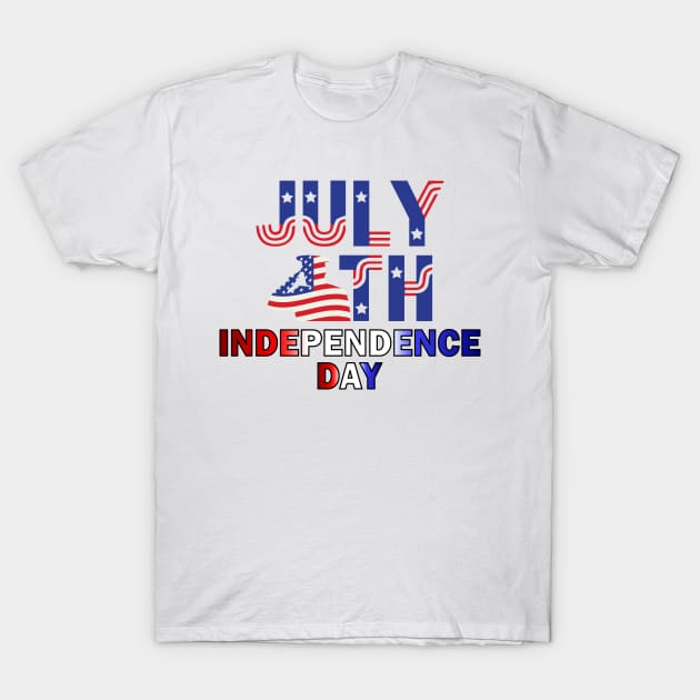 Independence Day T-Shirt by Mollie